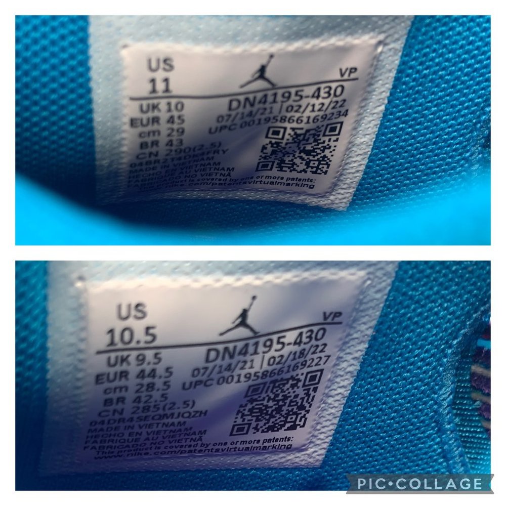 Nike Air Jordan XXXVI 36 Low Luka PF Laser Blue Electric Green DN4195-430 - Picture 12 of 12